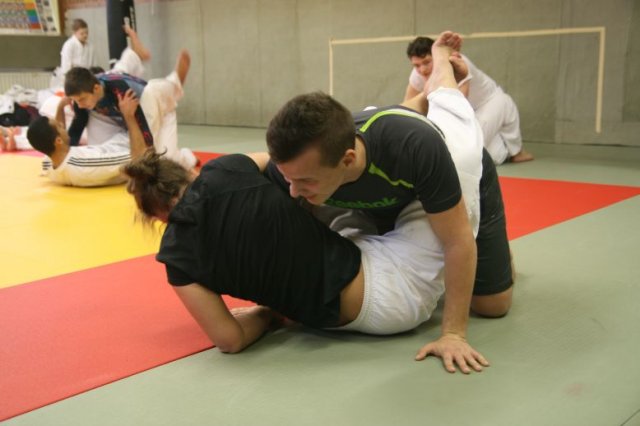 Judolehrgang Bodentechniken / SV / Treechallenge