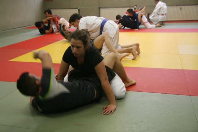 Judolehrgang Bodentechniken / SV / Treechallenge