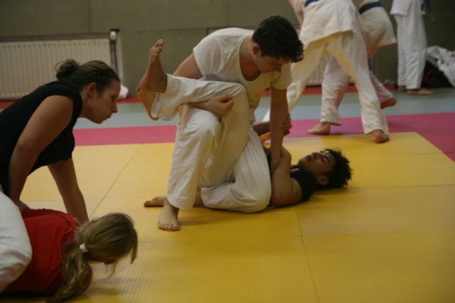 Judolehrgang Bodentechniken / SV / Treechallenge