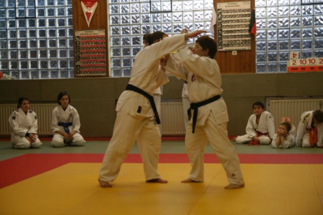 Judolehrgang Bodentechniken / SV / Treechallenge